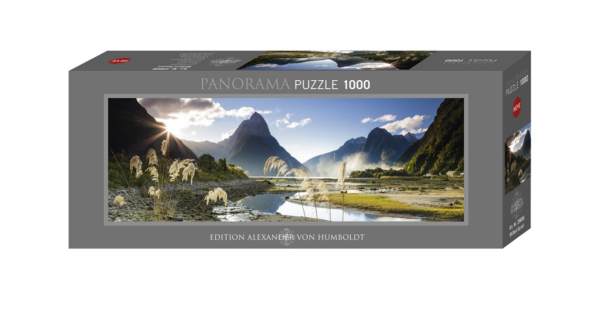 Milford Sound - 1000pc Panoramic Jigsaw Puzzle By Heye  			  					NEW - image 1