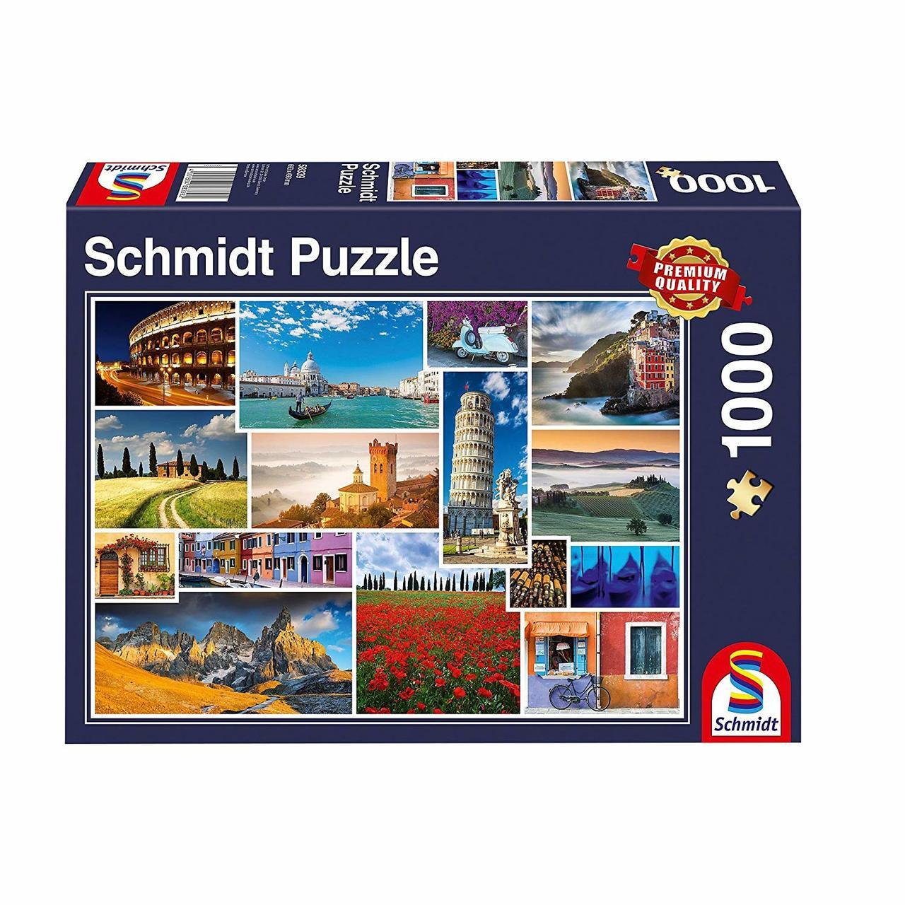 Take a Trip to Italy - 1000pc Jigsaw Puzzle by Schmidt  			  					NEW - image 1