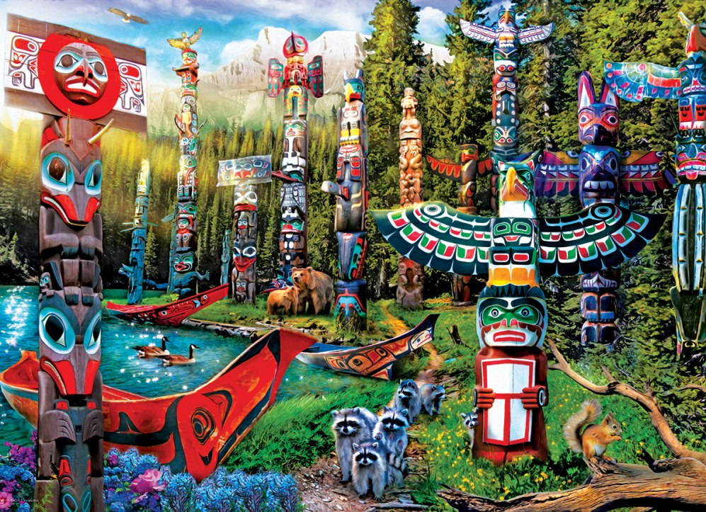 Totem Dreams - 500pc Jigsaw Puzzle by Eurographics  			  					NEW