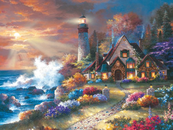 Guardian of Light - 300pc Large Format Jigsaw Puzzle By Sunsout