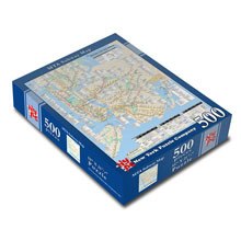 New York City Subway - 500pc Jigsaw Puzzle by New York Puzzle Co. - image 1