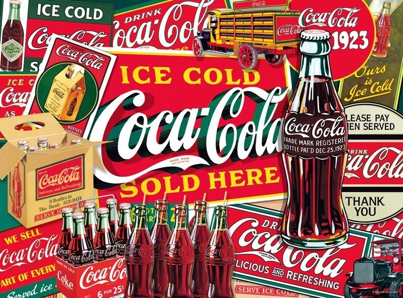 Ice Cold Coca-Cola - 1000pc Jigsaw Puzzle by Buffalo Games