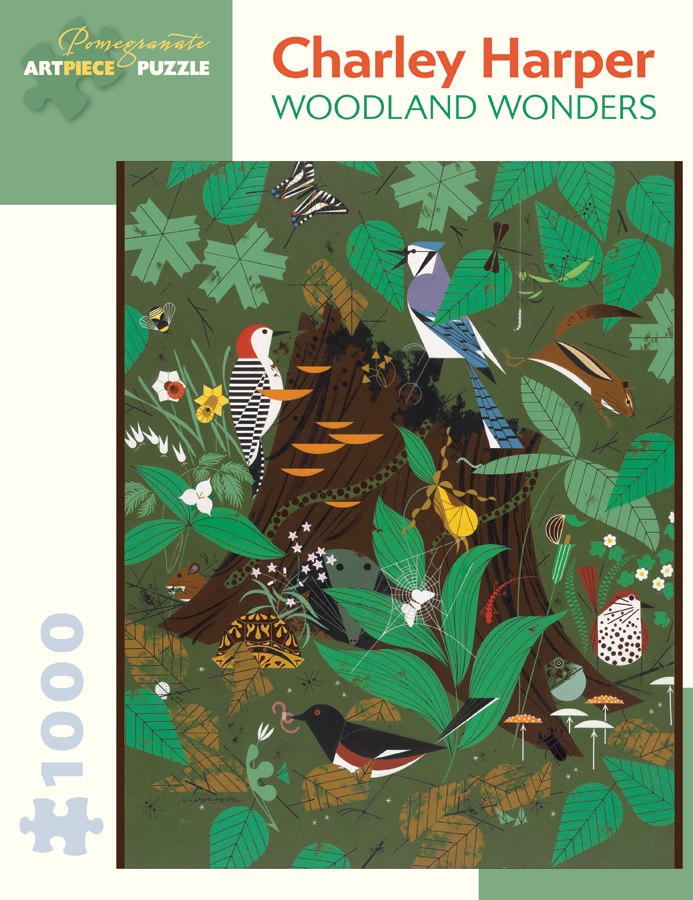 Harper: Woodland Wonders - 1000pc Jigsaw Puzzle by Pomegranate  			  					NEW - image 1