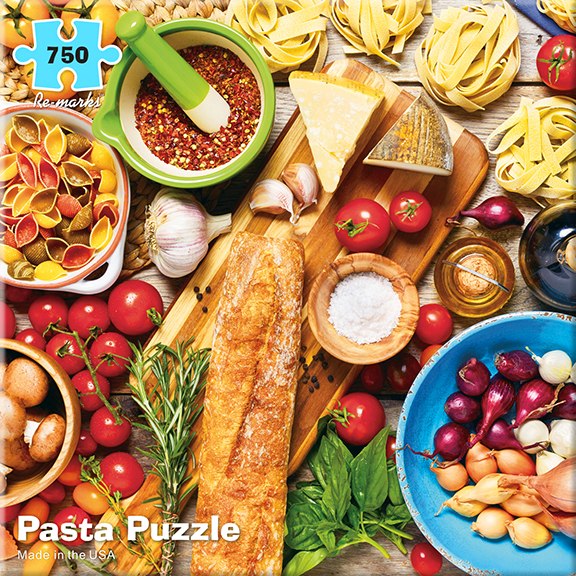 Pasta - 750pc Jigsaw Puzzle By Re-marks  			  					NEW