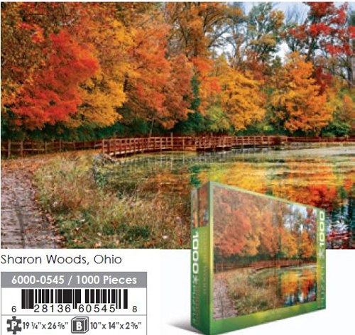 Sharron Woods, OH - 1000pc Jigsaw Puzzle by Eurographics