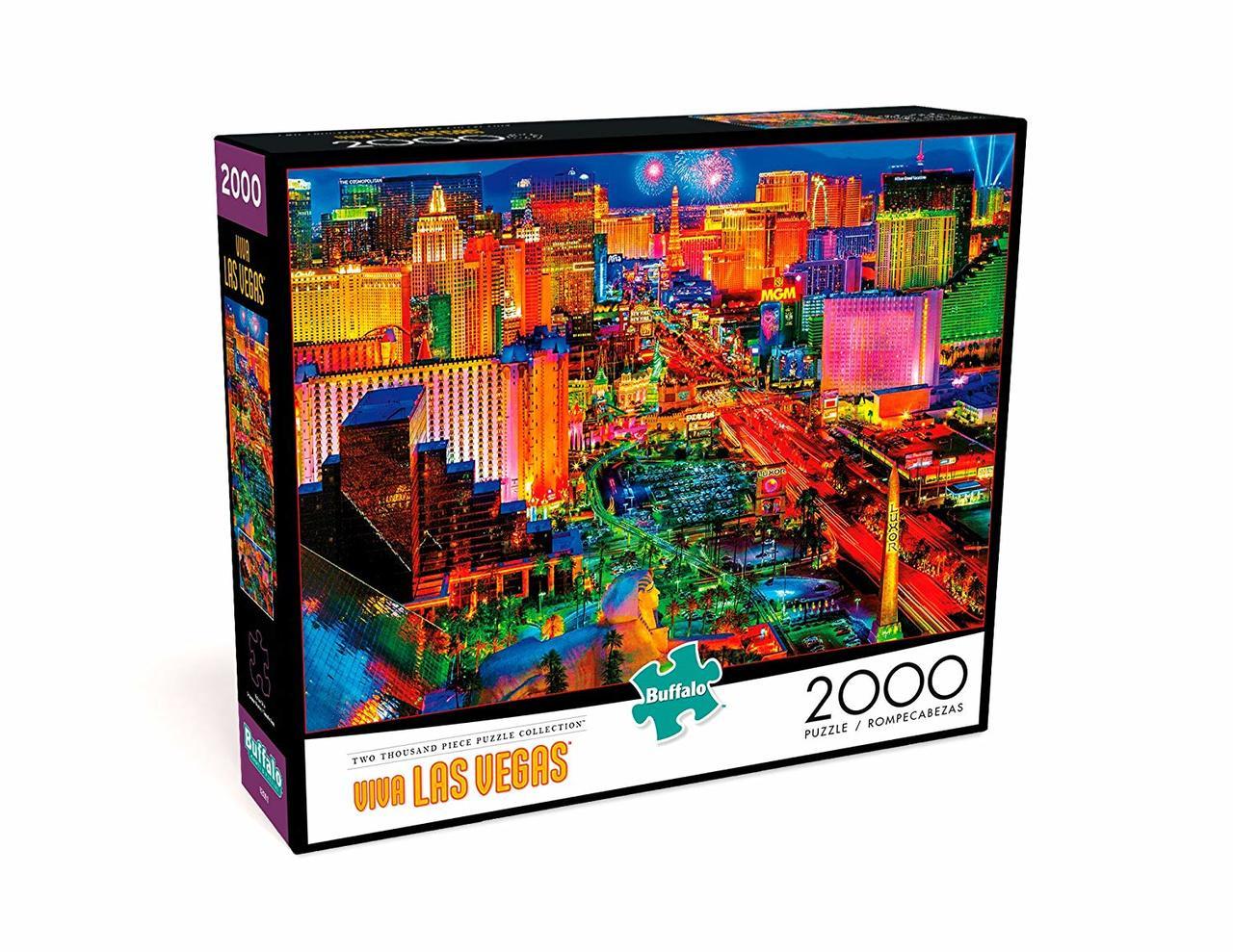 Viva Las Vegas - 2000pc Jigsaw Puzzle by Buffalo Games  			  					NEW - image 1