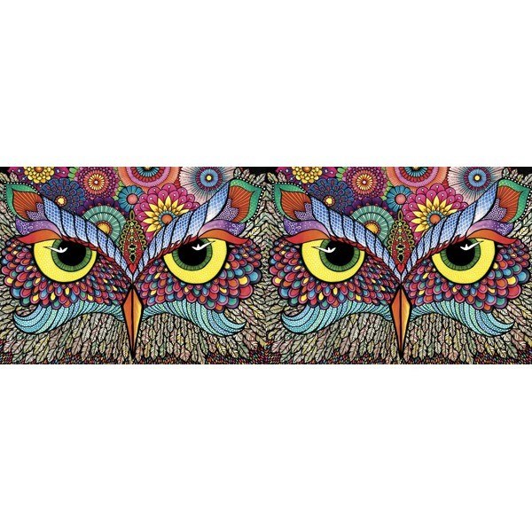 Oodles of Doodles: Owl-rageous - 748pc Jigsaw Puzzle by Holdson  			  					NEW