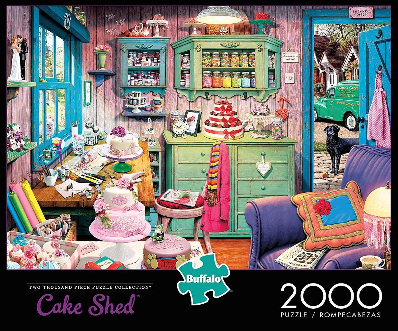 Cake Shed - 2000pc Jigsaw Puzzle by Buffalo Games  			  					NEW - image 1