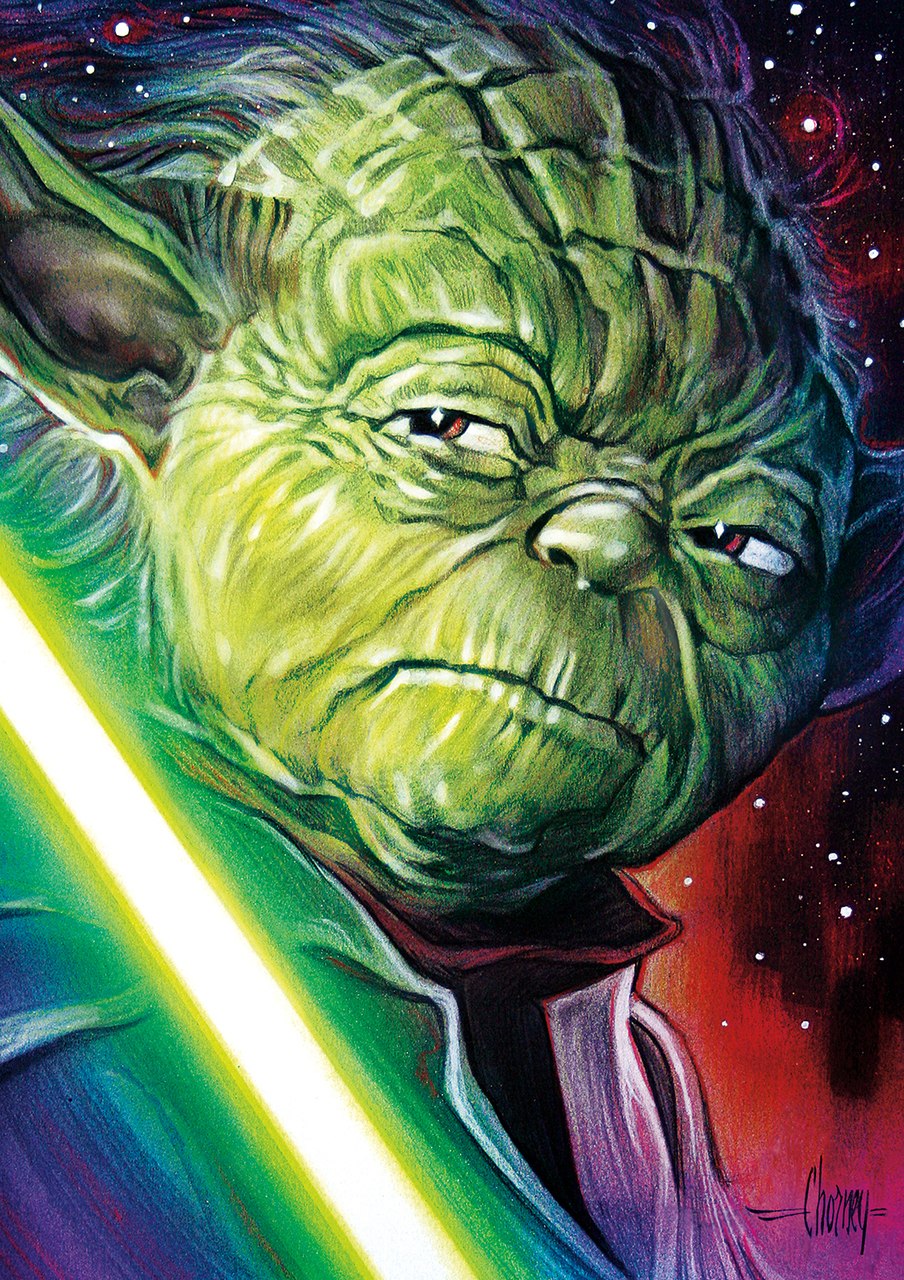 Star Wars: Yoda - 300pc Jigsaw Puzzle By Buffalo Games