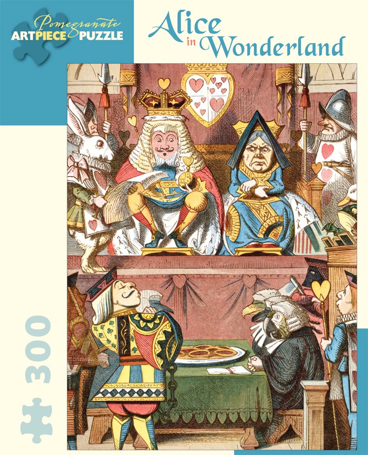 Alice in Wonderland - 300pc Jigsaw Puzzle by Pomegranate