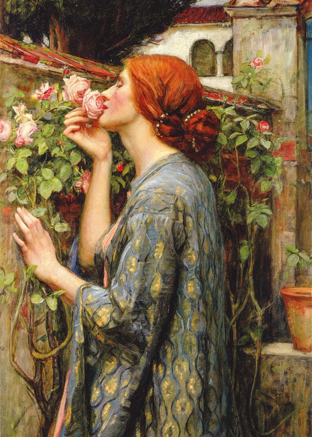 Waterhouse: The Soul of the Rose - 1000pc Jigsaw Puzzle by D-Toys