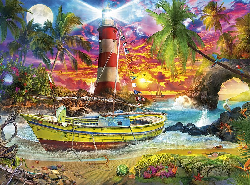 Marine Color: Hope Cove - 1000pc Jigsaw Puzzle by Buffalo Games  			  					NEW