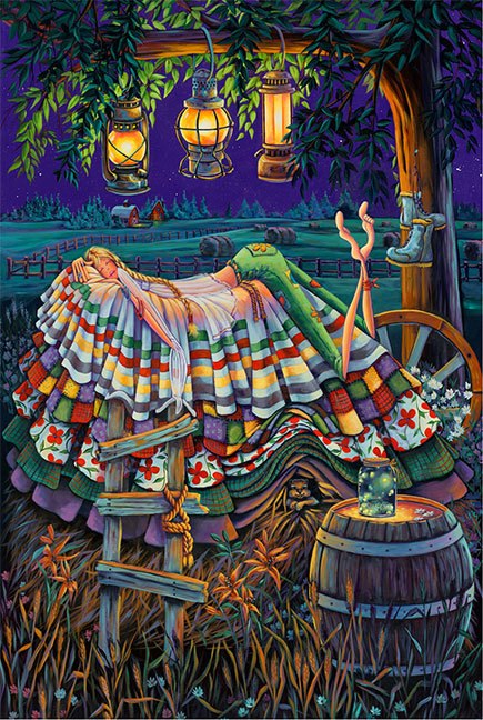 Klette: Princess and the Pea on the Prairies - 750pc Jigsaw Puzzle By Standout Puzzles  			  					NEW