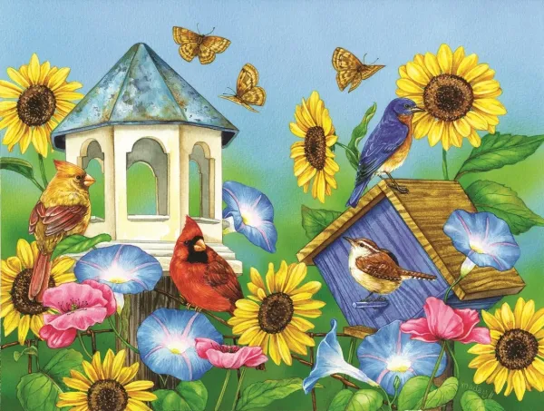 Days of Sun - 500pc Jigsaw Puzzle by Sunsout