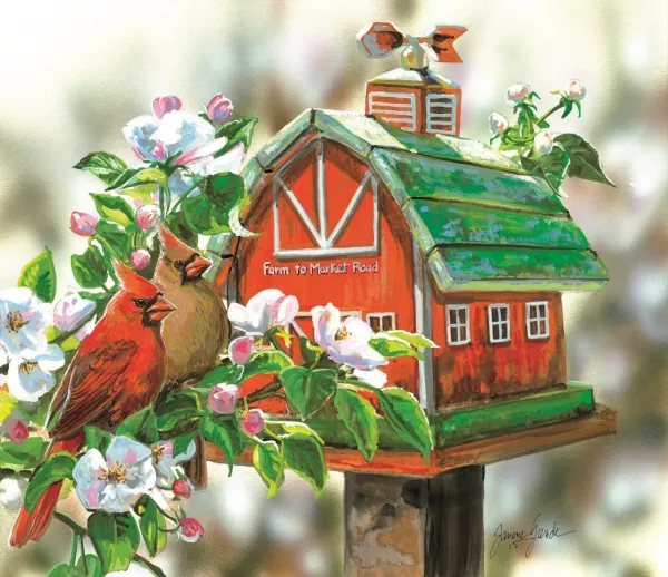Farm to Market Road - 550pc Jigsaw Puzzle by Sunsout