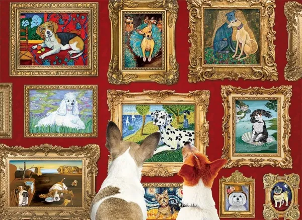 Dog Gallery - 1000pc Jigsaw Puzzle by Cobble Hill