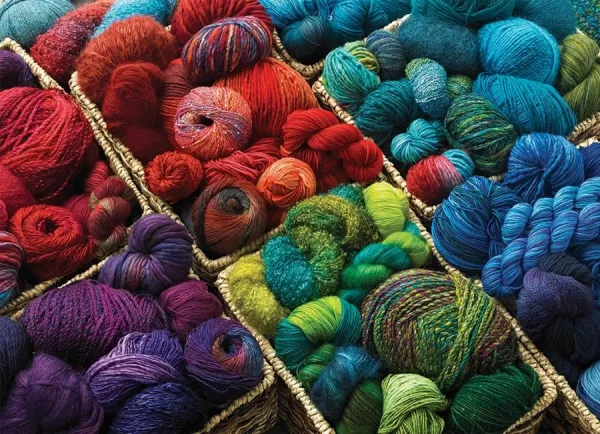 Plenty of Yarn - 1000pc Jigsaw Puzzle By Cobble Hill