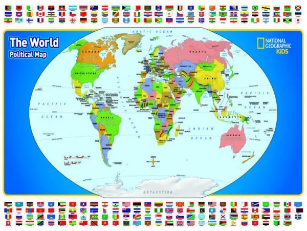 The World Kids Map - 300pc Jigsaw Puzzle by New York Puzzle Company