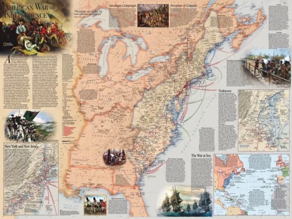 American Revolution - 1000pc Jigsaw Puzzle by New York Puzzle Company  			  					NEW