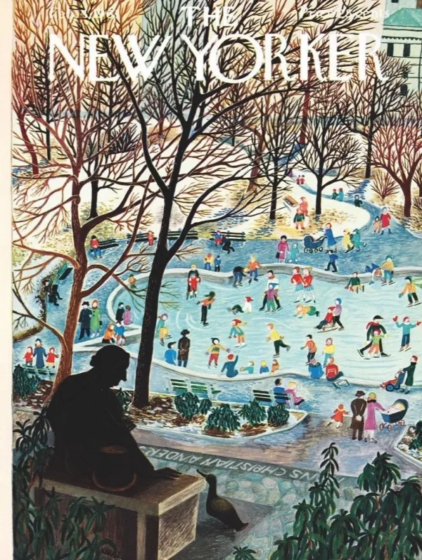 Skating in the Park - 750pc Jigsaw Puzzle by New York Puzzle Company