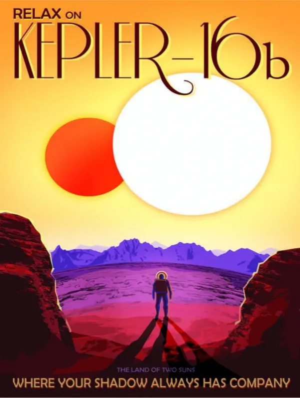 Kepler-16b - 500pc Jigsaw Puzzle by New York Puzzle Company