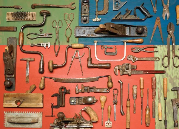 Tools - 500pc Jigsaw Puzzle By Cobble Hill