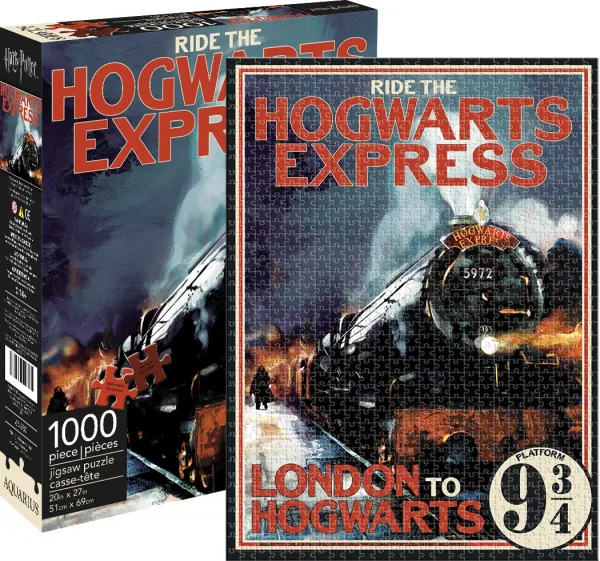Harry Potter: Hogwarts Express - 1000pc Jigsaw Puzzle by Aquarius