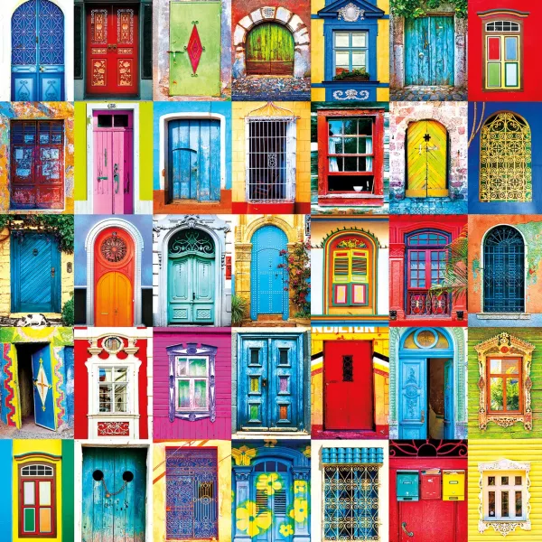 Windows &amp; Doors of the World - 300pc Large Format Jigsaw Puzzle by Buffalo Games
