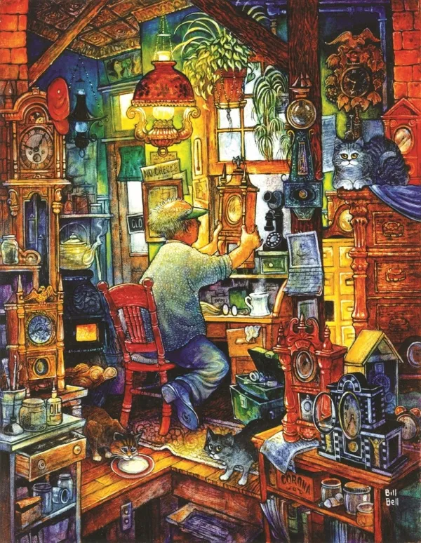 The Clockmaker - 1000pc Jigsaw Puzzle By Sunsout