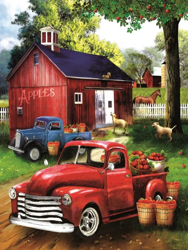 Apples for Sale - 300pc Jigsaw Puzzle By Sunsout