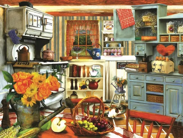 Grandma's Country Kitchen - 300pc Jigsaw Puzzle By Sunsout