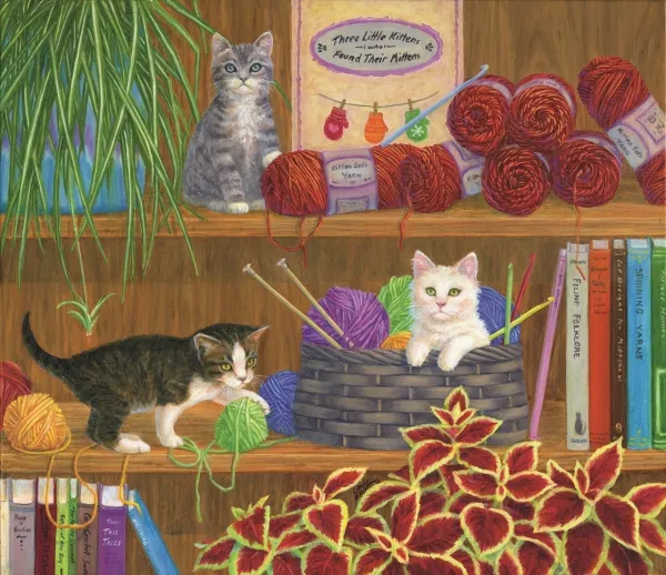 Mittens - 550pc Jigsaw Puzzle By Sunsout