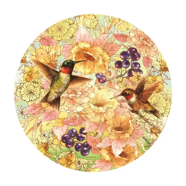 Hummingbirds and Berries - 1000pc Jigsaw Puzzle By Sunsout