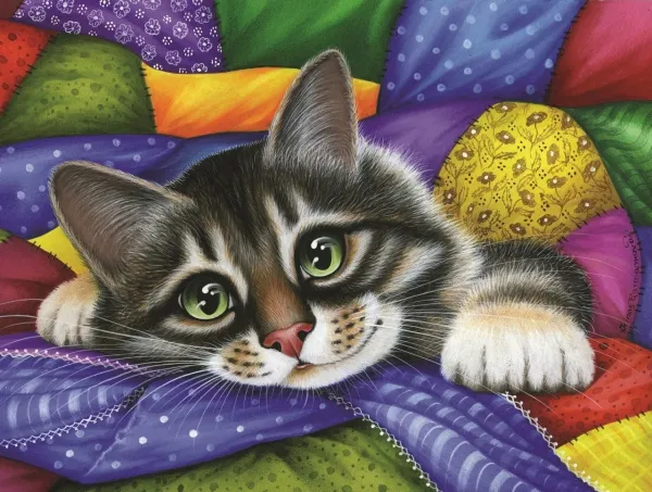 Colorful Patchwork - 300pc Jigsaw Puzzle By Sunsout