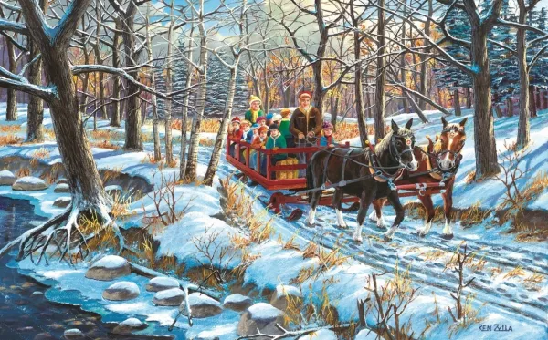 School Fieldtrip - 300pc Jigsaw Puzzle By Sunsout