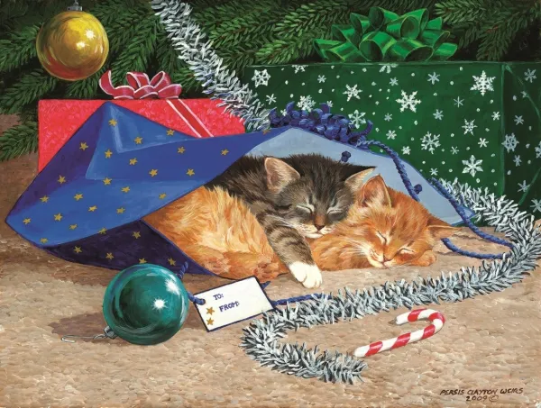 Nap Sack Cat - 500pc Jigsaw Puzzle By Sunsout