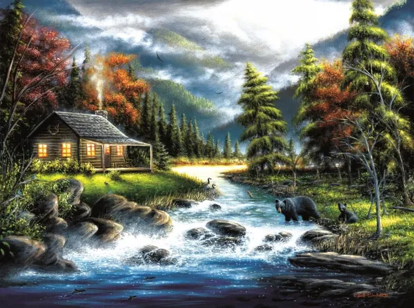 Approaching - 500pc Jigsaw Puzzle By Sunsout