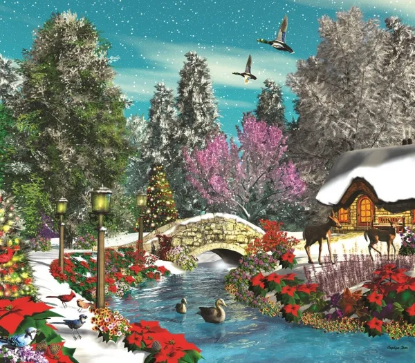 Season's Beauty - 300pc Jigsaw Puzzle By Sunsout