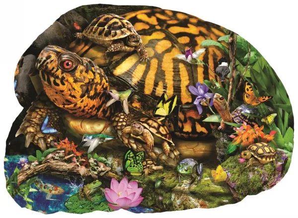 Tortoise Crossing - 1000pc Jigsaw Puzzle By Sunsout