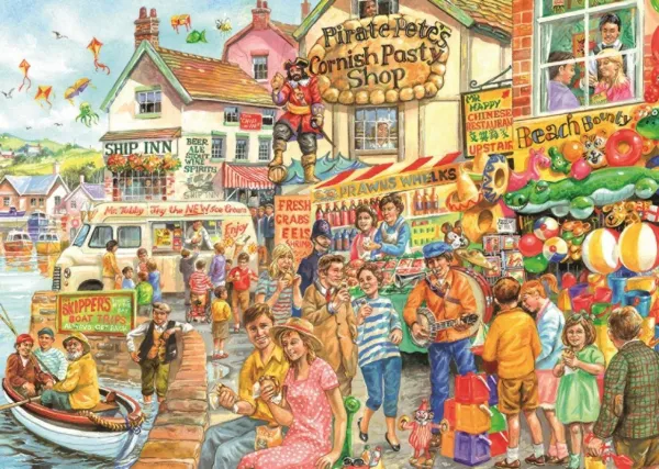 Sea &amp; Sunshine - 1000pc Jigsaw Puzzle By Falcon