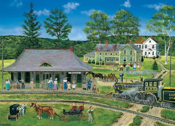 Fair: Canaan Station - 300pc Jigsaw Puzzle by Eurographics