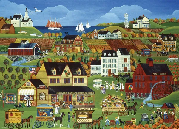 Dyer: Harvest Days in Cove Point - 300pc Jigsaw Puzzle by Eurographics