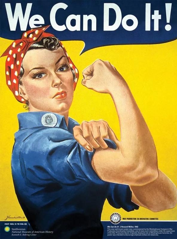 Smithsonian: Rosie the Riveter - 1000pc Jigsaw Puzzle by Aquarius
