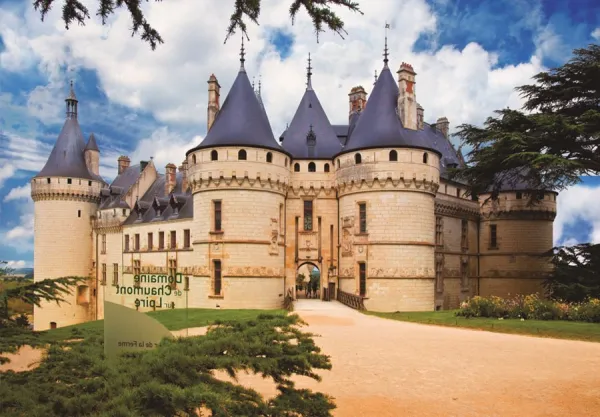 Chateau de Chaumont - 1000pc Jigsaw Puzzle By D-Toys