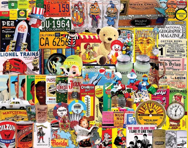 Things We Collect - 1000pc Jigsaw Puzzle by White Mountain