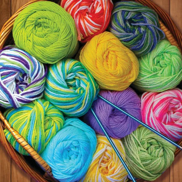 Colorful Yarn - 500pc Jigsaw Puzzle By Springbok