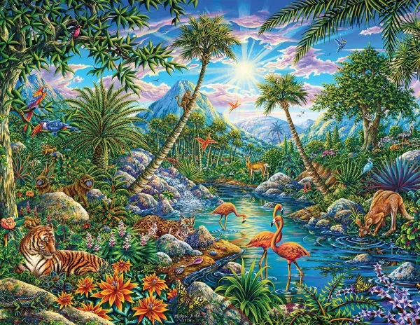 Discovery Island - 100pc Jigsaw Puzzle By Springbok