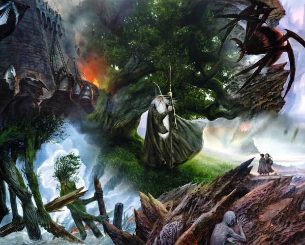 Lord of the Rings: Collage - 1000pc Jigsaw Puzzle By Springbok