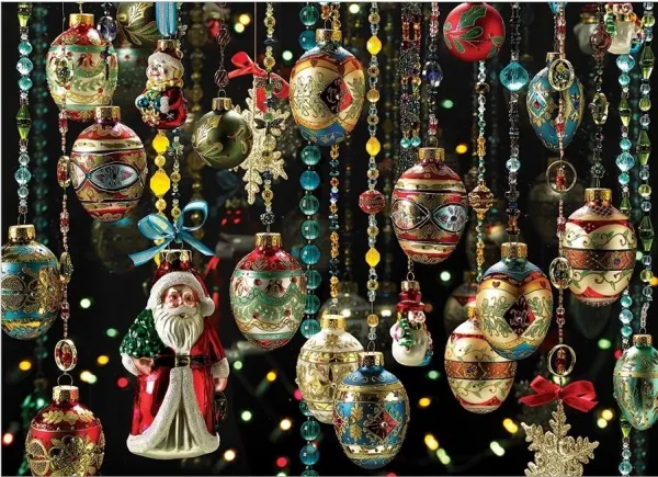 Christmas Ornaments - 1000pc Jigsaw Puzzle By Cobble Hill