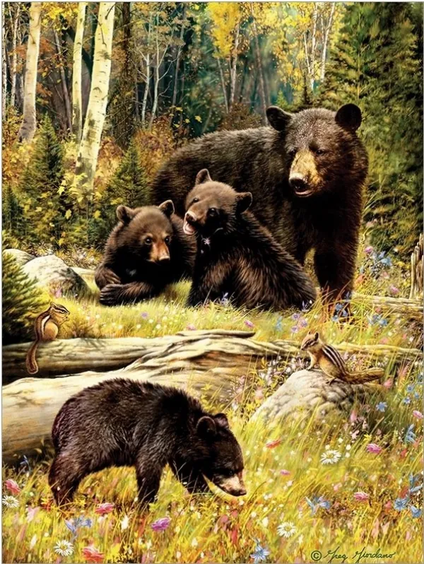 Bears - 500pc Jigsaw Puzzle by Cobble Hill